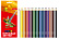 Карандаши 24 цв. "Лео"   "Ярко" заточенный