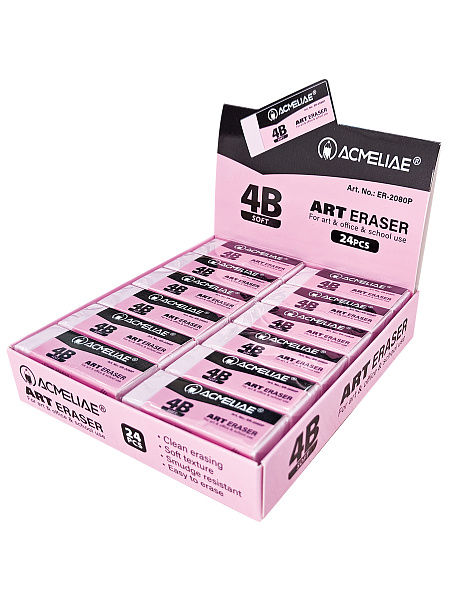 Ластик художественный мягкий 4В Acmeliae