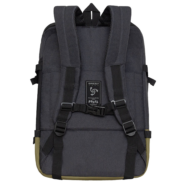 Рюкзак (/3 черный - хаки)