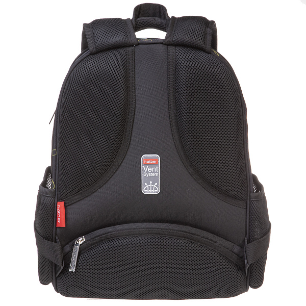 Рюкзак Hatber ERGONOMIC light-All you need...- 38х29х12,5см EVA материал нагрудная стяжка светоотраж. 1 отделение 2 кармана и 1 потайной на спинке