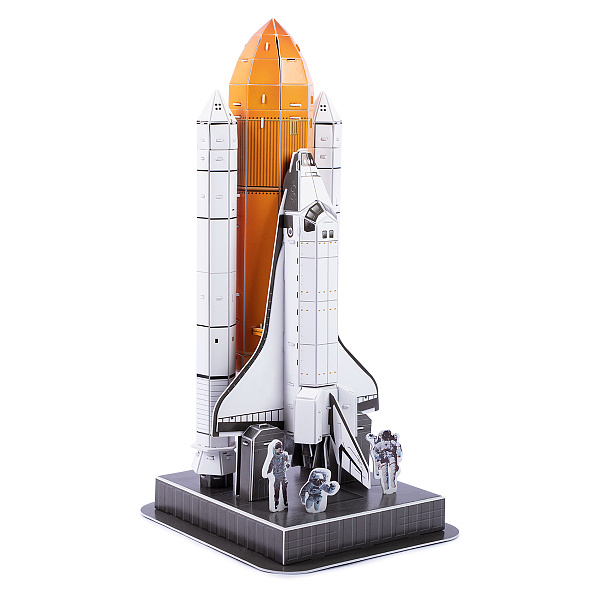 Сборная модель "REZARK" Серия "Космос" 87 эл. Космический челнок 20х18х38см