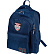 Рюкзак школьный "deVENTE. Football League" 39x29x13 см, текстильный фактурный, эргономичная вентилируемая спинка и уплотненные лямки, 1 отделение, 2 передних кармана, 2 боковых кармана, в комплекте с квадратным пеналом на молнии, светоотражающие вста