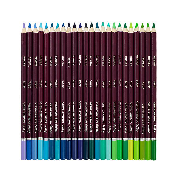 Карандаши 72 цв. "VISTA-ARTISTA" "Gallery"   заточенный, подарочная упаковка