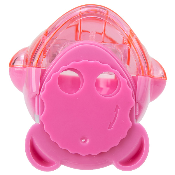 Точилка 2 отв. Deli с контейнером "Пингвин" пластик ассорти