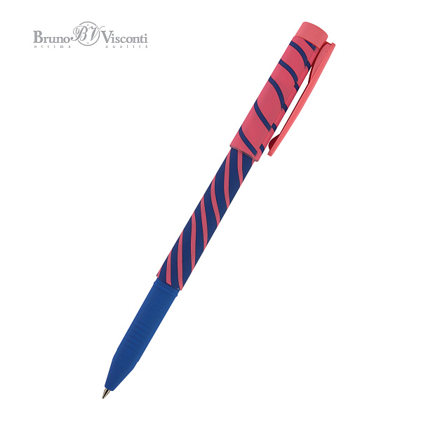 Набор ручек шарик. 2 шт. "FreshWrite. Зебра" 0.7 мм, синий цвет