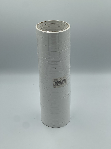 Клейкая лента двусторонняя 6-7мм х 5 метров (спайка 28 штук) цена за 1 штуку 