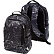 Рюкзак "deVENTE. Zig" подростковый 40x30x14 см (14 л) вес 300 г, фактурный антивандальный нейлон с рисунком металлик, жаккардовая репсовая лента, эргономичная вентилируемая спинка и уплотненные вентилируемые лямки, 2 отд. на молнии, 1 передний карман