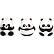 Ластик "deVENTE. Sweet Panda" синтетический каучук, 30x30x35 мм, индивидуальная маркировка, в картонном дисплее, ассорти 3 дизайна