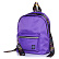 Рюкзак Hatber FASHION 33х25х16см полиэстер 1 отделение 1 карман Сиреневый