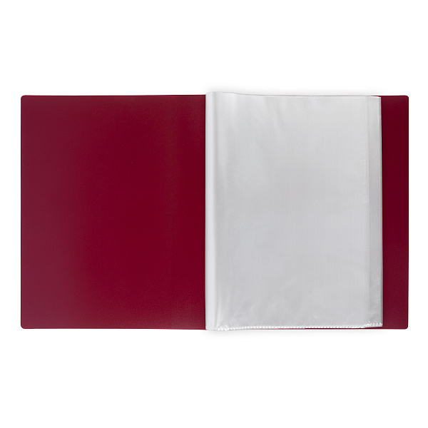 Папка 30ф A4 "Expert Complete" PRISMA 600 мкм 20 мм эффект 3D рубиновый new EC211600126