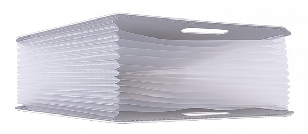 Лоток вертикальный Deli для бумаг A4 серый полипропилен