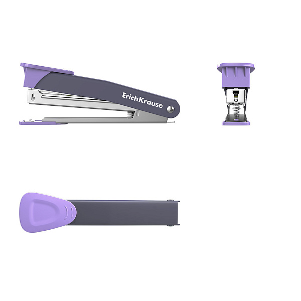 Степлер на 15 л. №10 ErichKrause Stells Manga ассорти 