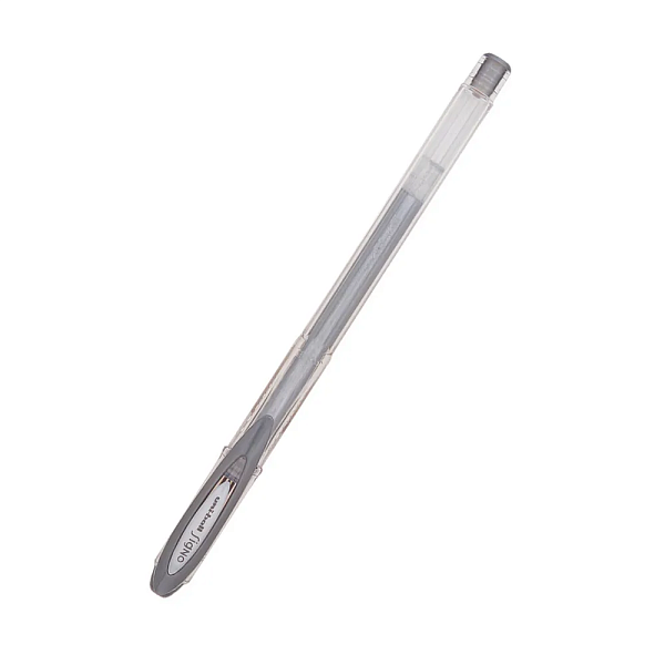 Ручка гелевая 0.8 мм Uni Signo NobleMetal UM-120NM СЕРЕБРО