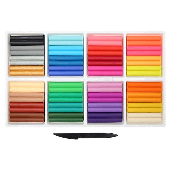 Пластилин 32 цв. Луч мягкий (восковой) "Фантазия" 