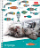 Тетрадь 48 листов в клетку на гребне "Пушистые мордочки"  60-65г/кв.м  Обл. мел.картон 4 диз.в блоке