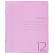 Тетрадь 12 листов в клетку, пластиковая обложка "Розовая", А5 60-65г/кв.м