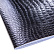 Тетрадь 48 л. кл. Бумвинил METALLIC тиснение CROCO Черная