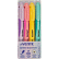 Набор маркеров-выделителей "deVENTE. Mentality" (04 цв - пастельные желт, роз, фиал, бирюз) круглый корпус с эргономичными вставками из термопластичной резины, скошенный наконечник, ширина линии 1-4 мм, в пластиковом блистере