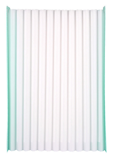 Лоток вертикальный Deli Macaron 13отд. складной для бумаг A4 ассорти полипропилен