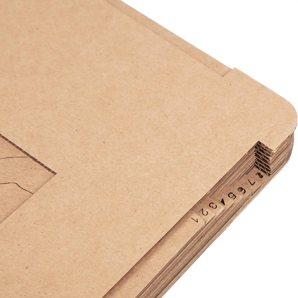 Конструктор из картона. Объёмная игрушка "Зайчик"