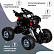 Джип 4WD на пружинной подвеске, Bondibon "Парк Техники", Инерц.(Pull back) пласт. цвет чёрный, ВОХ 16х12х12 см, арт. 9677.