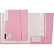 Папка с 020 вкладышами A3 "deVENTE. Pastel" A4 (215x310x20 мм), 500 мкм, фактура "песок" с клапаном на липучке, вкладыши 30 мкм, внутренний карман для визитки, индивидуальная маркировка, непрозрачная розовая