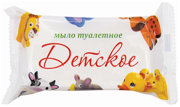 Мыло туалетное СТАНДАРТ "ДЕТСКОЕ" 100 гр в ОБЕРТКЕ