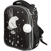 Рюкзак школьный "deVENTE. Choice. Polar Bear" жесткий 38x28x16 см (17 л) вес 1000 г, дно из резины, светоотражающие элементы, в комплекте с брелоком
