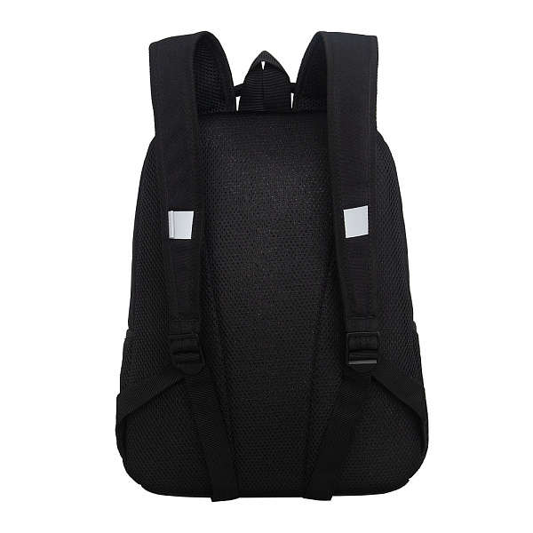 Рюкзак школьный с картхолдером на держателе (/1 черный)