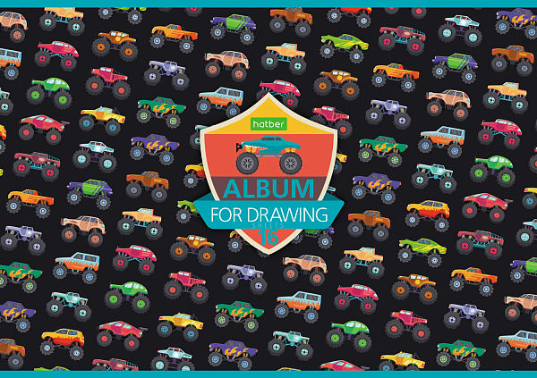 Альбом для рисования 16 листов "Окно в детство" "ECO" на скобе