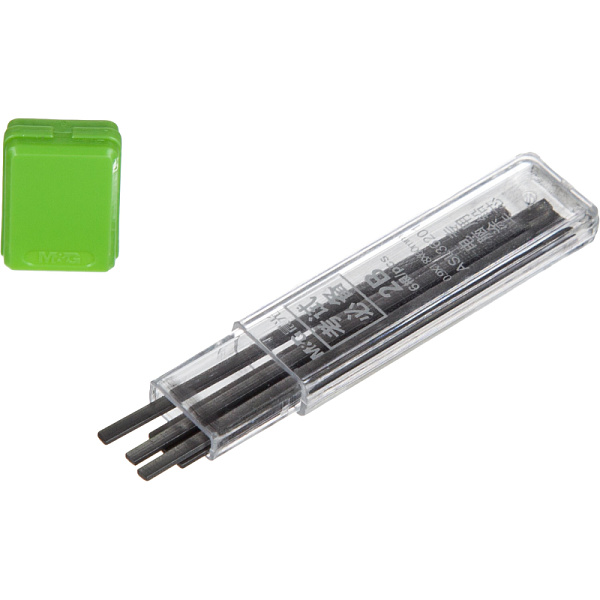 Набор грифелей 6 шт. M&G"0,9 мм  2B ASL362011109L7C