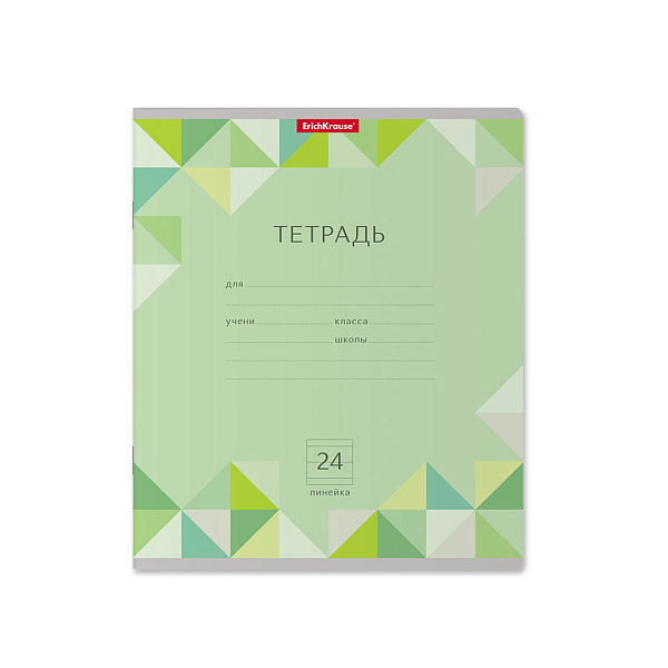 Тетрадь 24 листа в линию "Optima Letters" ассорти ErichKrause®