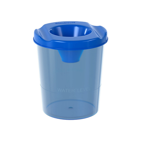 Стакан непроливайка ErichKrause Vivid, синий, тонированный