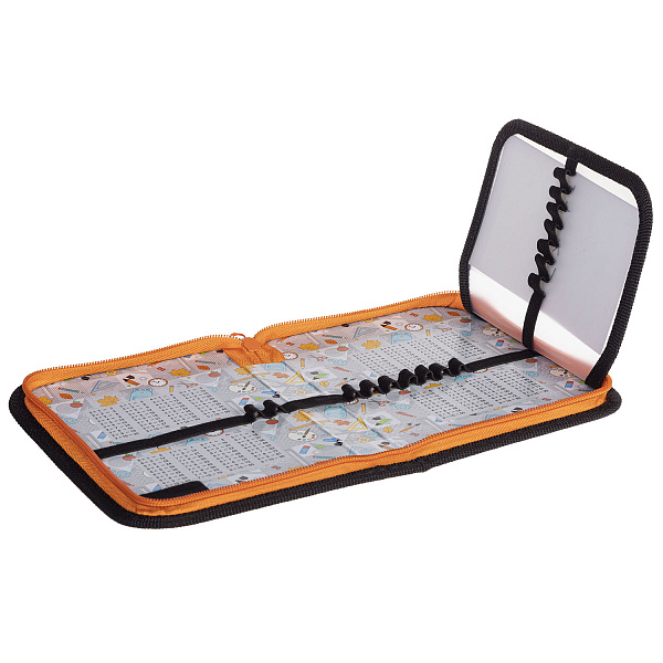 Пенал 1секц.+ств. 190*130 Hatber "Аниме Нежные чувства" на молнии глянц. ламин. в индив.упак.