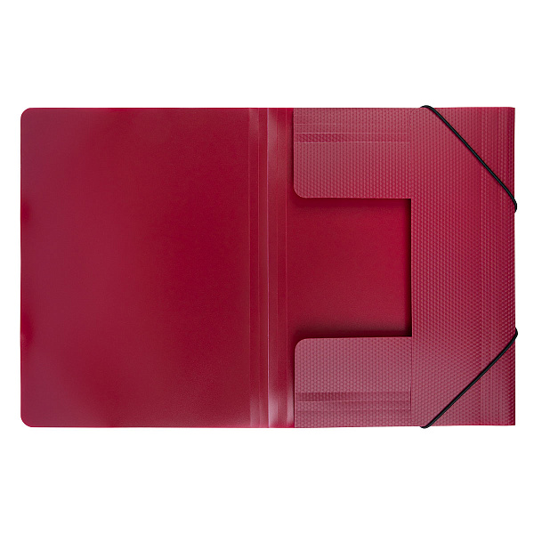 Папка на резинке А4 "Expert Complete" PRISMA 600 мкм  35 мм рубиновый