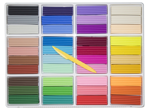 Пластилин 40 цв. Луч Классика 800 гр. (карт.уп.ка)