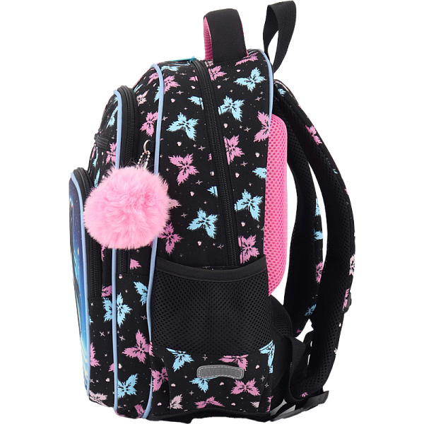 Рюкзак "deVENTE. Grade. Butterfly Dreams" школьный жесткий 37x28x16 см (16 л) вес 700 г, плотный износостойкий полиэстер с водоотталкивающей пропиткой, 2 просторных отделения на молнии (одно отделение с разделителями для учебников, другое отделение с