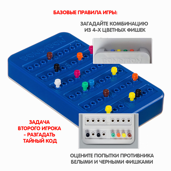 Логическая игра Bondibon IQ Эврика премиум-издание