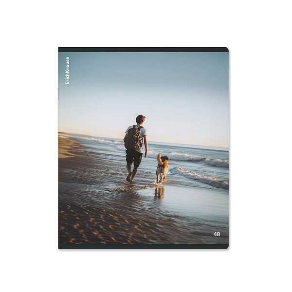 Тетрадь 48 листов в клетку "Friends" глянцевая ламинация  ErichKrause   _MIX-PACK