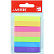 Набор самоклеящихся этикеток-закладок "deVENTE" бумажные 50x10 мм, 7x40 листов, 7 неоновых цветов, в пластиковом блистере