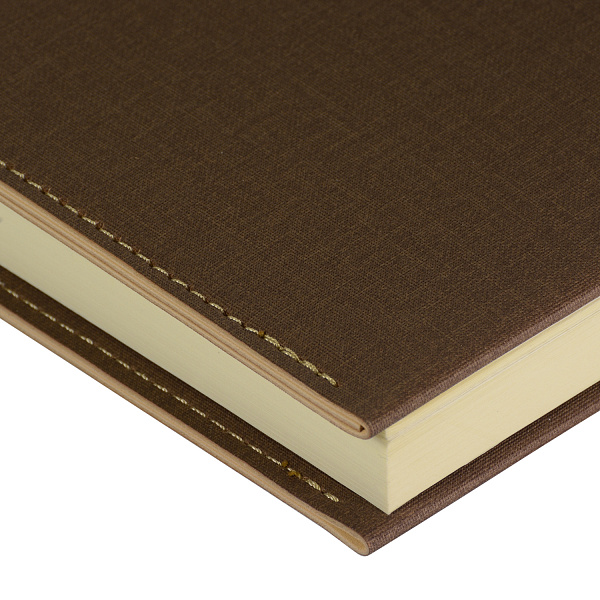 Ежедневник недат. А5 "SORRENTO" (КОРИЧНЕВЫЙ)