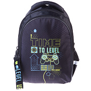 Рюкзак Hatber PRIMARY SCHOOL- Level up- 38,5Х26Х17СМ полиэстер светоотраж. 2 отделения 2 кармана и 1 потайной на спинке