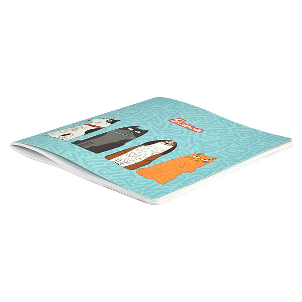 Блокнот 170*170 40 л. "АРТ-БРАТВА" /мягкий переплёт (2 скобы), полноцветная печать, матовая плёнка, Блок - белый офсет, 65 г/м², печать в одну краску, дизайнерский блок , эмбоссированна