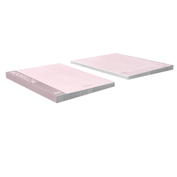 Тетрадь А4 48 л. кл. Пластиковая обложка ErichKrause CoverProBook Pastel, розовый