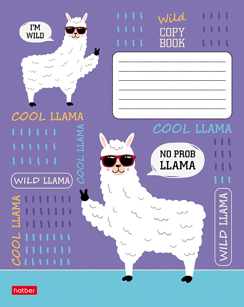 Тетрадь 40 л. кл. "Cool-Wild-Happy"