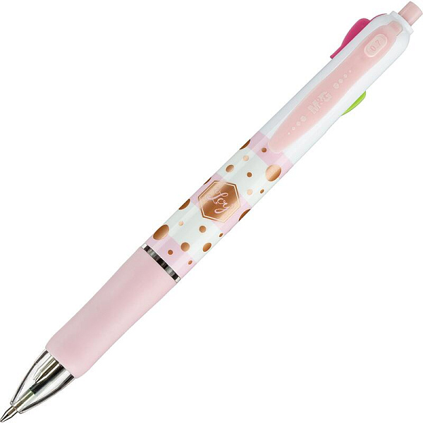 Ручка 4 цв. шариковая автомат. 0,7 мм M&G манж, асс ABP803R5040796C