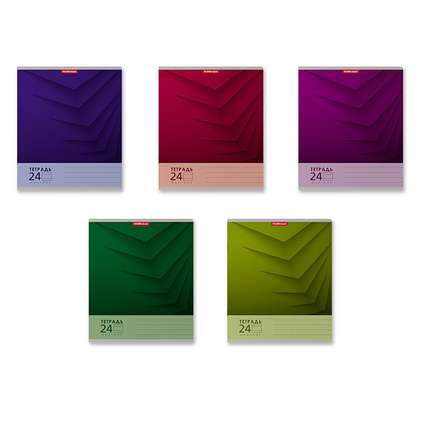 Тетрадь 24 листа в линию "Duotone Next" ассорти, _MIX-PACK ErichKrause®