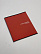 Тетрадь 48 листов, линейка, обложка мелованный картон, блок №2, красная