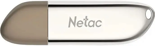Флеш Диск Netac 64GB U352  USB2.0 серебристый