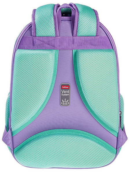 Рюкзак Hatber ERGONOMIC plus -МЕЧТА РУСАЛКИ- 38Х29Х16 СМ EVA материал светоотраж. 2 отделения 2 кармана в комплекте с термосумкой